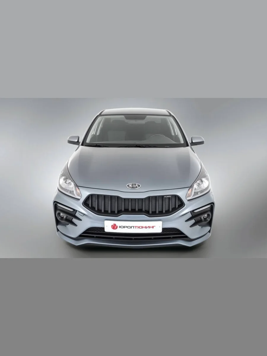 KIA RIO 4 бампер передний  "Kudos" дорейстайлинг с 2017 по 2022 г  с доставкой в г. Пермь