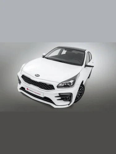 KIA RIO 4 бампер передний  "Kudos LUX" дорейстайлинг с 2017 по 2022 г