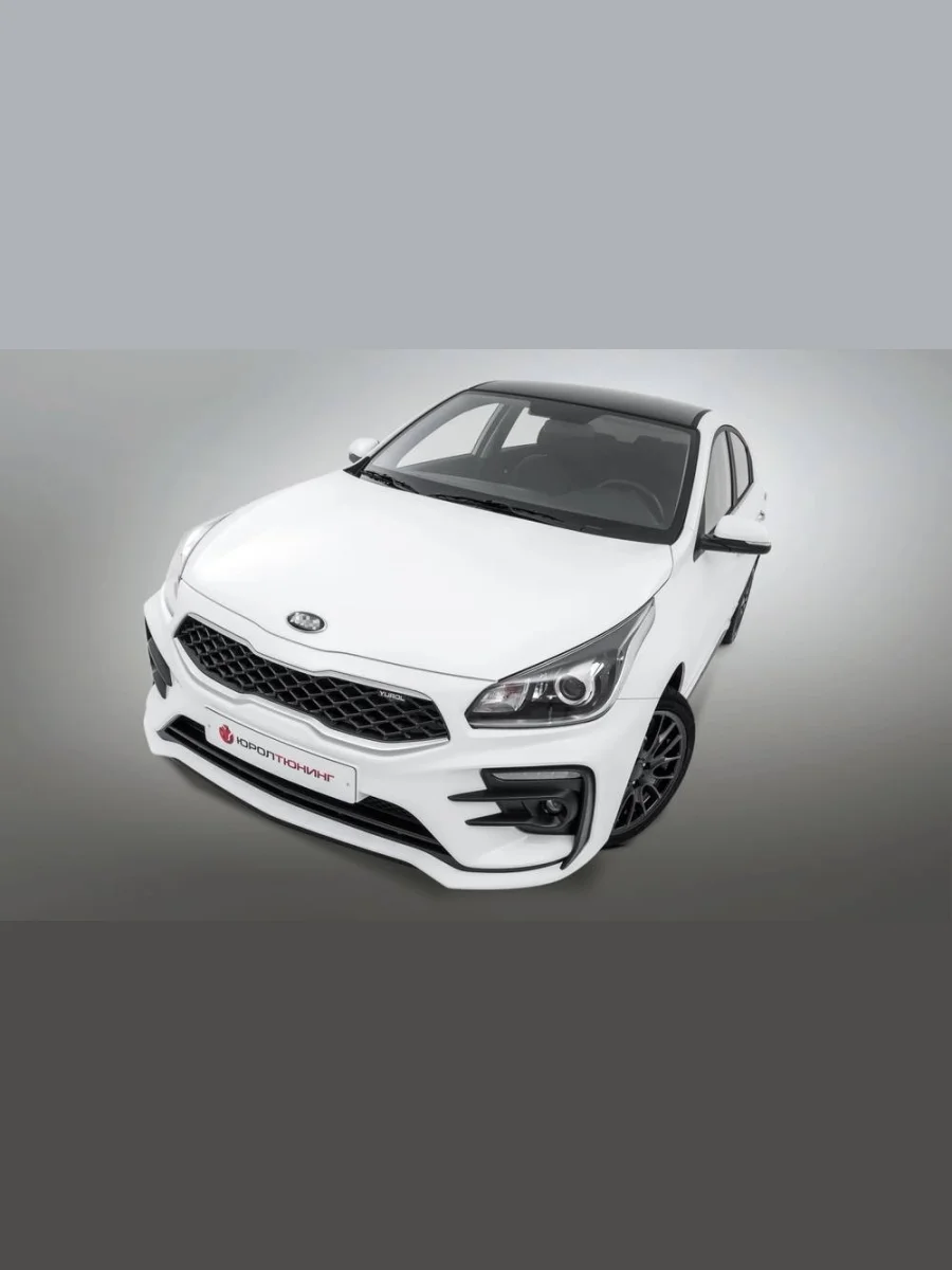 KIA RIO 4 бампер передний  "Kudos LUX" дорейстайлинг с 2017 по 2022 г  с доставкой в г. Пермь