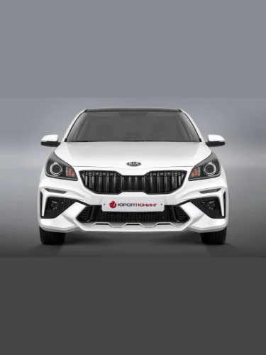 KIA RIO 4 бампер передний  "РОТОР" дорейстайлинг с 2017 по 2022 г
