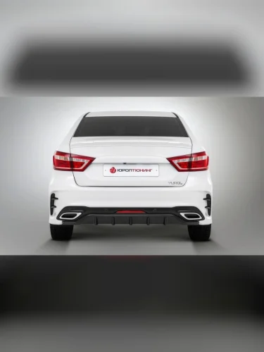 Веста бампер задний  "Quasar" дорейсталинг с 2015 по 2022 г