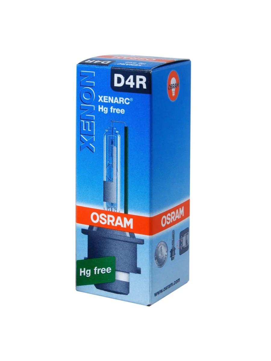 Лампа ксеноновая D4R 35W P32d-6 4300K 42V 2800лм OSRAM  в Керчи Республика Крым