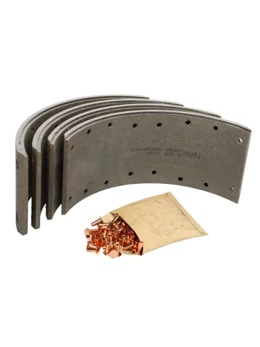 Накладка тормозной колодки ISUZU NPR75NQR75 передняязадняя (4шт.) NIBK