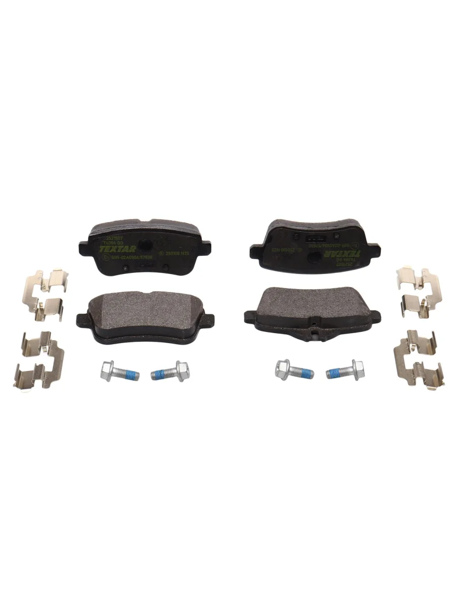 Колодки тормозные MERCEDES ML (W166) (11-),A (W176) (13-) задние (4шт.) TEXTAR  в Керчи Республика Крым