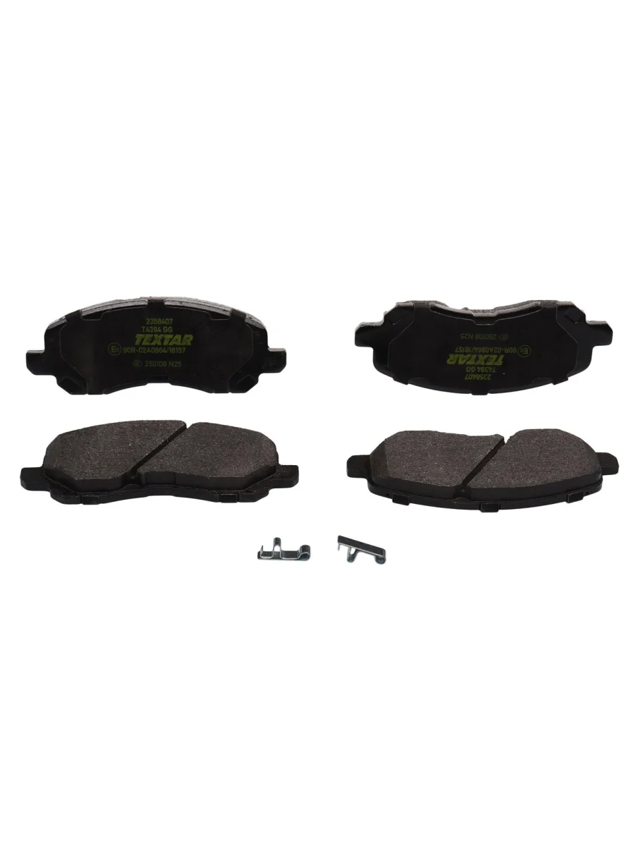Колодки тормозные MITSUBISHI Lancer (03-),Galant (96-04) передние (4шт.) TEXTAR  в Керчи Республика Крым