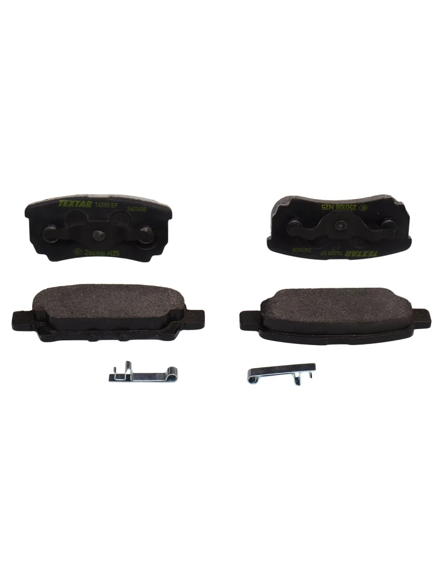 Колодки тормозные MITSUBISHI Lancer (03-),Outlander (03-) DODGE Caliber (06-) задние (4шт.) TEXTAR  в Керчи Республика Крым