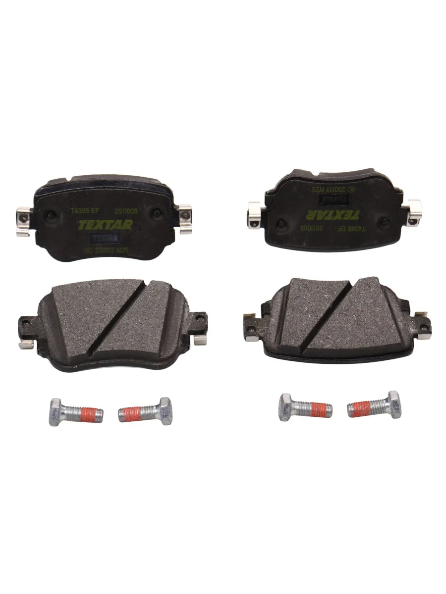 Колодки тормозные VW Golf (12-) AUDI A3 (12-) задние (4шт.) TEXTAR  в Керчи Республика Крым