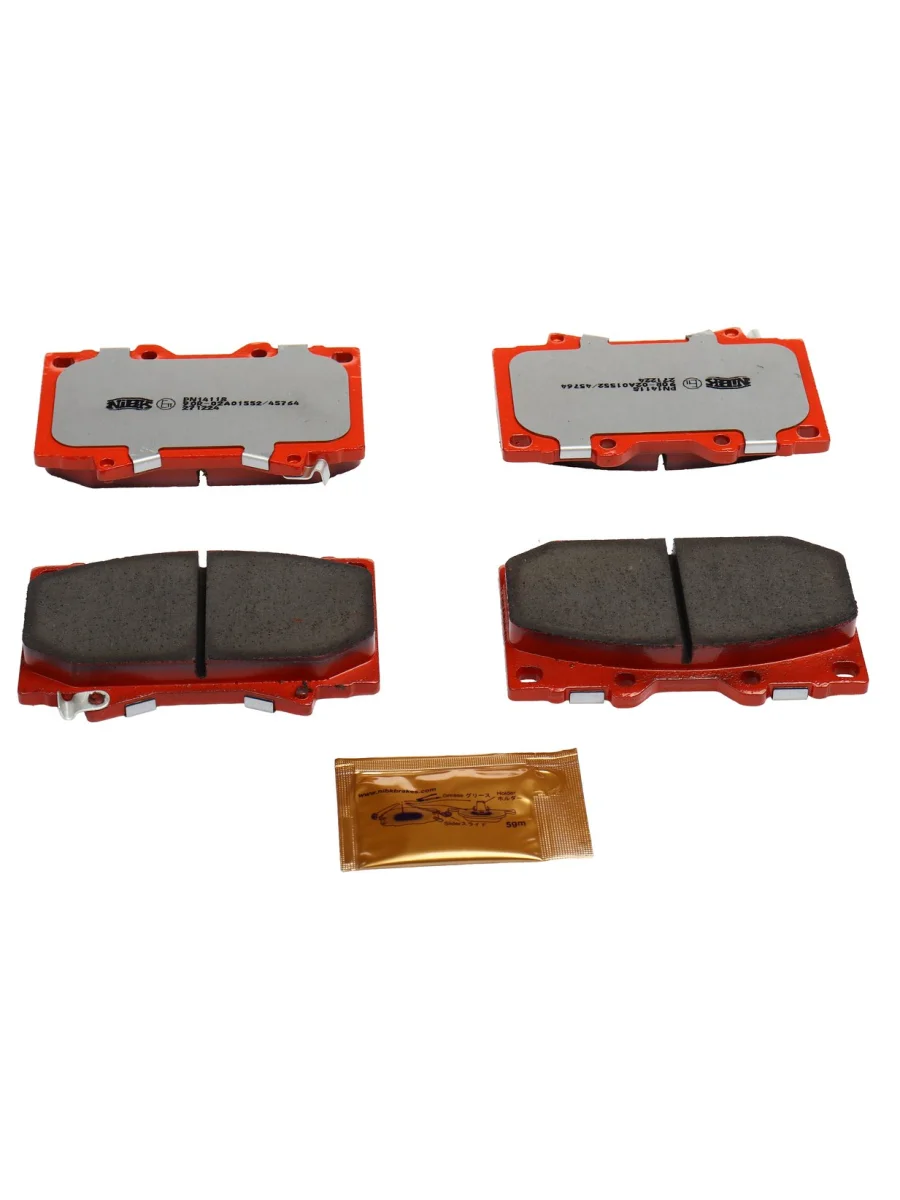 Колодки тормозные LEXUS LX470 (98-08) TOYOTA Land Cruiser 100 (98-07) передние (4шт.) NIBK  в Керчи Республика Крым