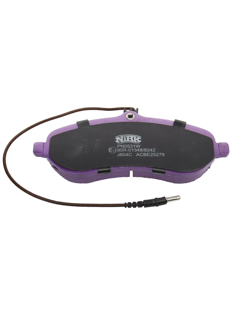 Колодки тормозные PEUGEOT Expert (07-) CITROEN Jumpy (07-) передние (4шт.) NIBK  в Керчи Республика Крым