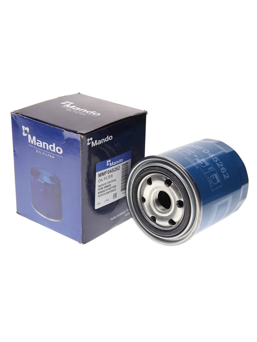 Фильтр масляный TOYOTA Avensis (T22,T25),Corolla,Land Cruiser 70,80,90,120 (2.0 D4.2 DTD) MANDO  в Керчи Республика Крым