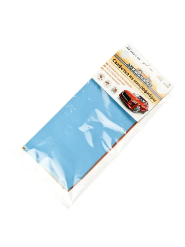 Салфетка микрофибра для стекол 30х45см 250гм. (2шт.) АВТОСТОП