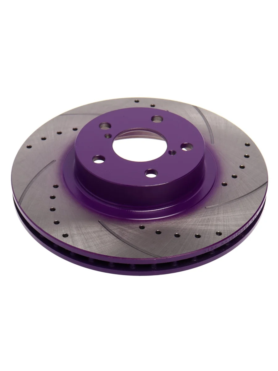 Диск тормозной SUBARU Forester (07-),Impreza (07-) передний (перфорированный) (1шт.) NIBK  в Керчи Республика Крым