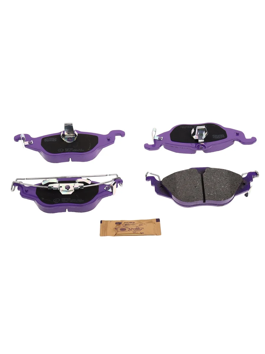 Колодки тормозные OPEL Astra G,Zafira (1.4) (98-) передние (4шт.) NIBK  в Керчи Республика Крым