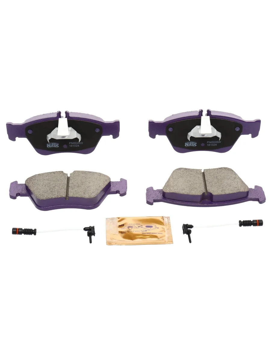 Колодки тормозные MERCEDES (W210,W202,C208) (2.02.8) передние (4шт.) NIBK  в Керчи Республика Крым