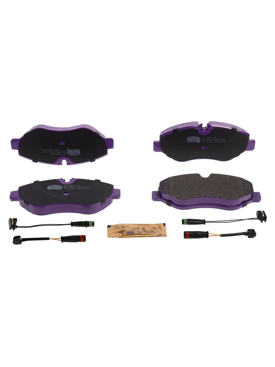 Колодки тормозные MERCEDES Sprinter (906) (00-) передние (4шт.) NIBK  в Керчи Республика Крым