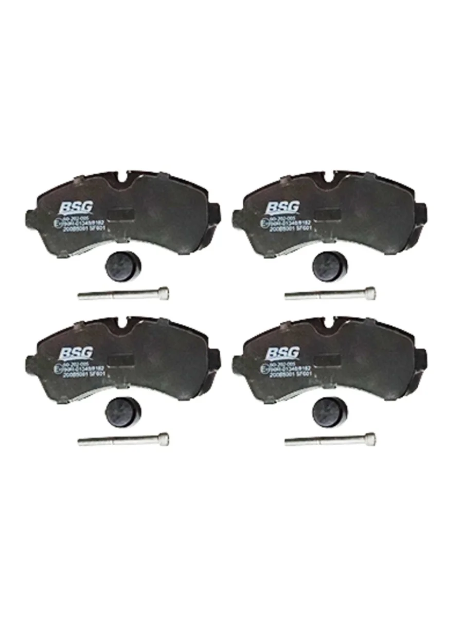 Колодки тормозные MERCEDES Sprinter VW LT передние (4шт.) BSG  в Керчи Республика Крым