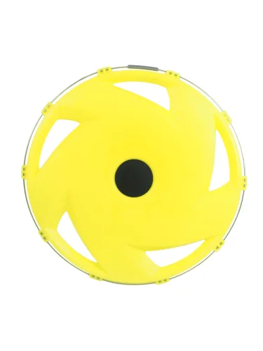 Колпак колеса R-22.5 заднего пластик (флюр) (вентилятор)ТТ