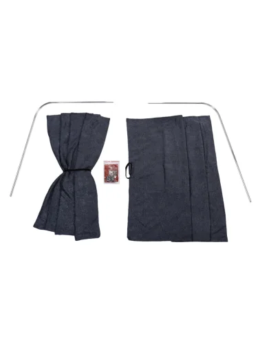 Шторка автомобильная для лобового стекла 160х105см ГАЗель Next барашек серая комплект ВИТА ТРАК