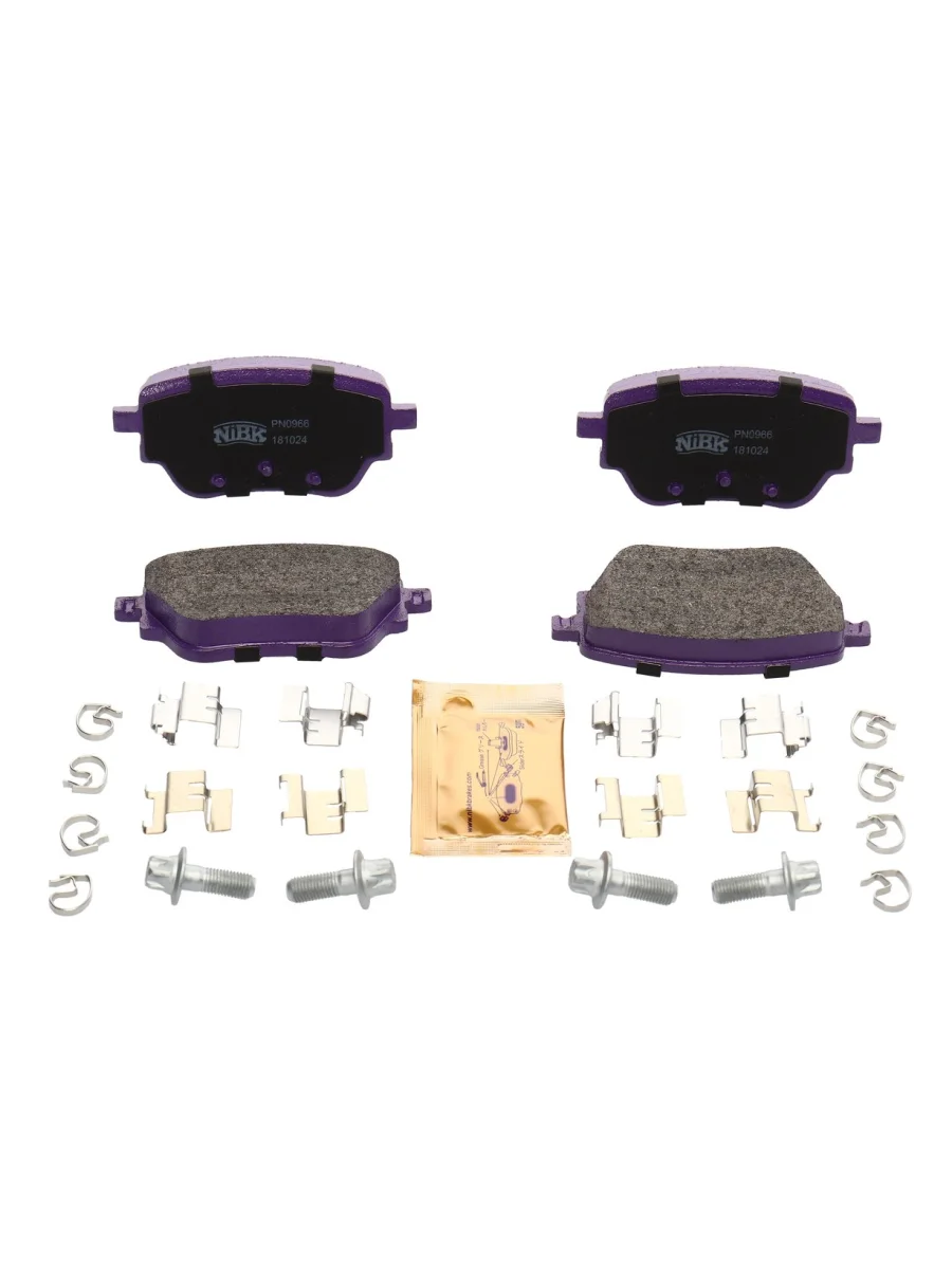 Колодки тормозные MERCEDES GLB (19-) задние (4шт.) NIBK  в Керчи Республика Крым