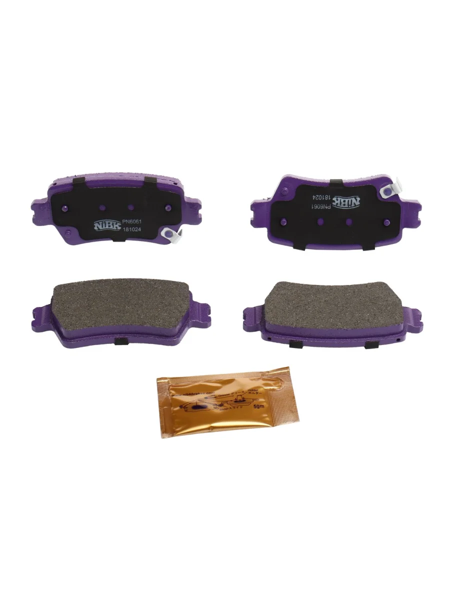 Колодки тормозные JAC JS6 (21-) задние (4шт.) NIBK  в Керчи Республика Крым