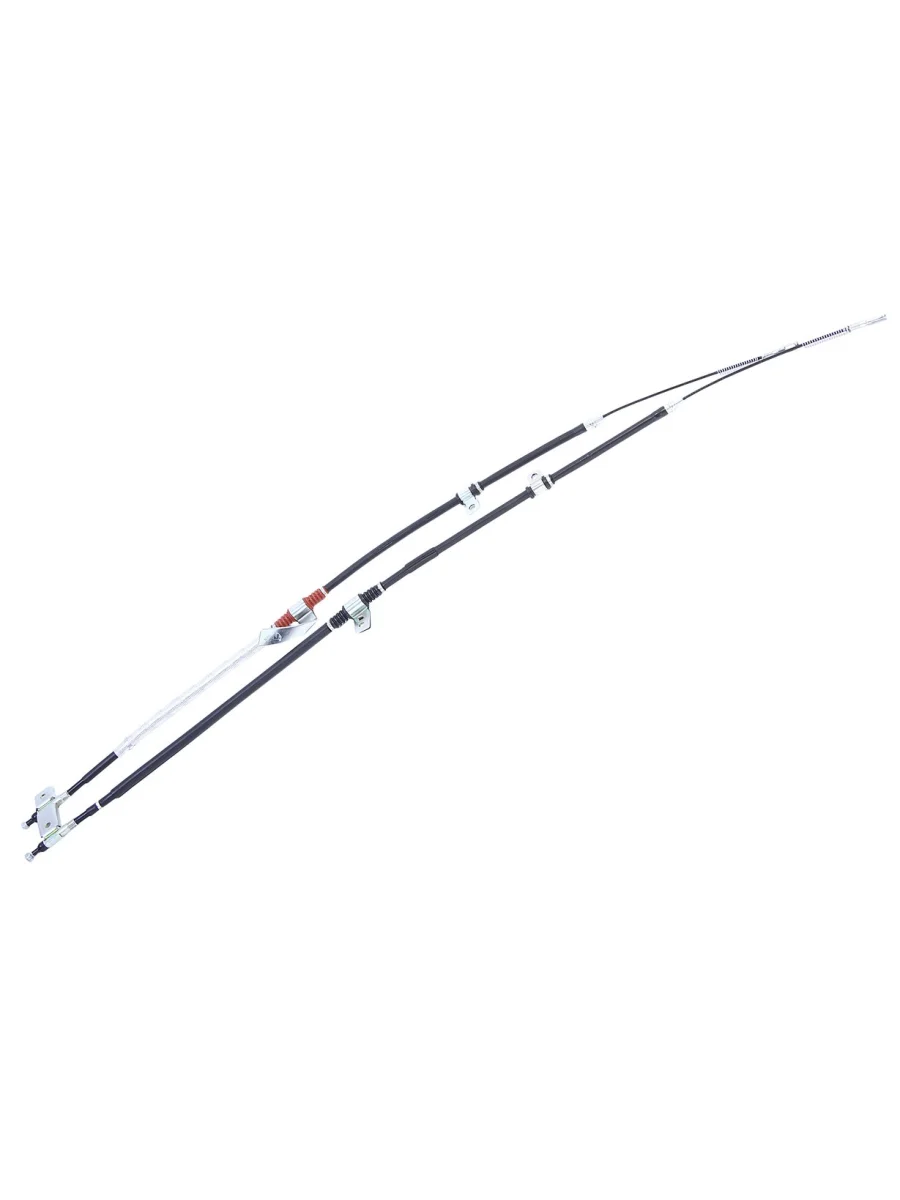 Трос стояночного тормоза SSANGYONG Rexton (02-) (E232832) задний (2шт.) (дисковые тормоза) OE  в Керчи Республика Крым