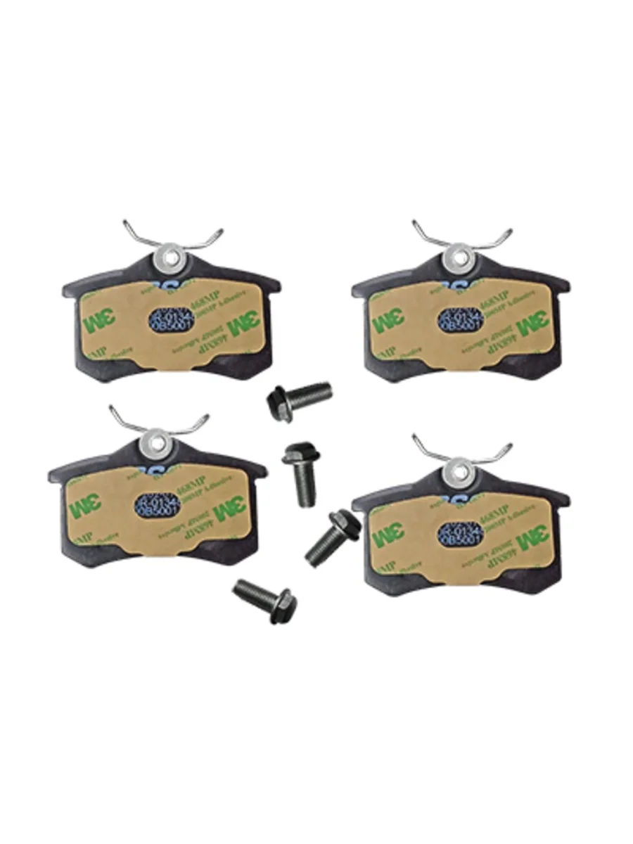 Колодки тормозные VW Golf (95-) AUDI A4 (01-) задние (4шт.) BSG  в Керчи Республика Крым