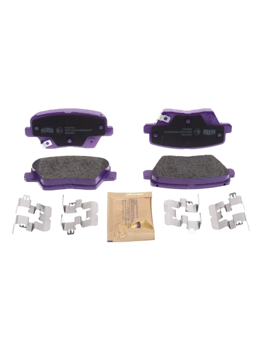 Колодки тормозные HYUNDAI i30 (17-) задние дисковые (4шт.) NIBK  в Керчи Республика Крым