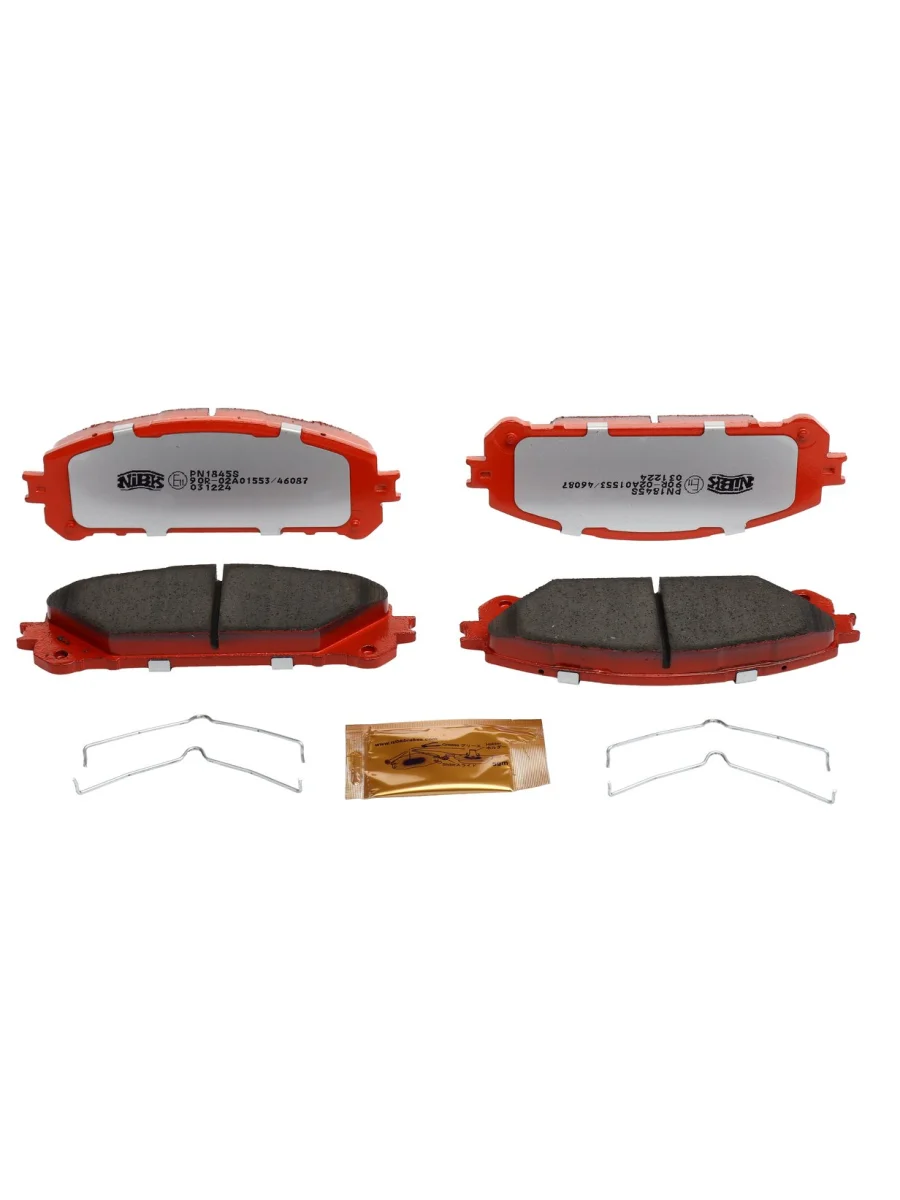 Колодки тормозные TOYOTA Highlander (10-) передние (4шт.) NIBK  в Керчи Республика Крым