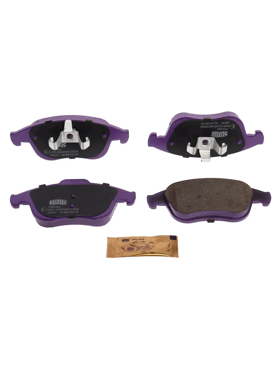 Колодки тормозные RENAULT Grand Scenic 3 (09-),Laguna (08-15),Megane (09-16) передние (4шт.) NIBK  в Керчи Республика Крым