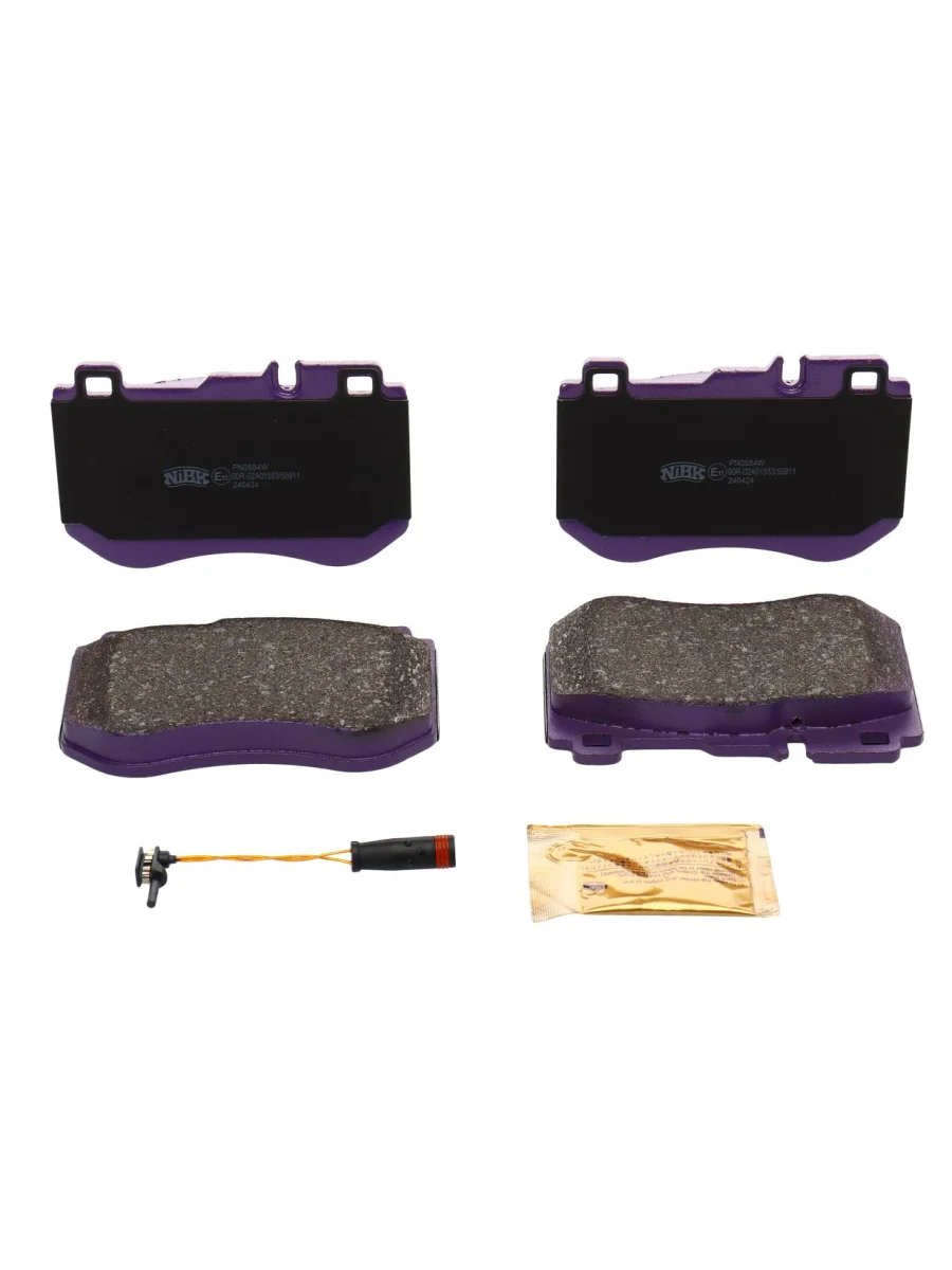 Колодки тормозные MERCEDES C (W205) передние (4шт.) NIBK  в Керчи Республика Крым