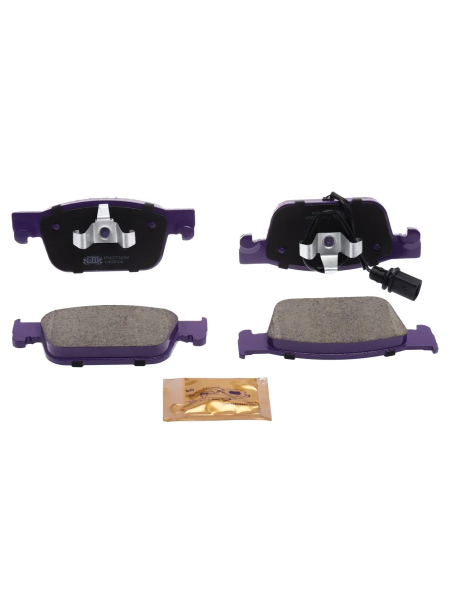 Колодки тормозные AUDI A4,A5,Q5 (15-) передние (4шт.) NIBK  в Керчи Республика Крым