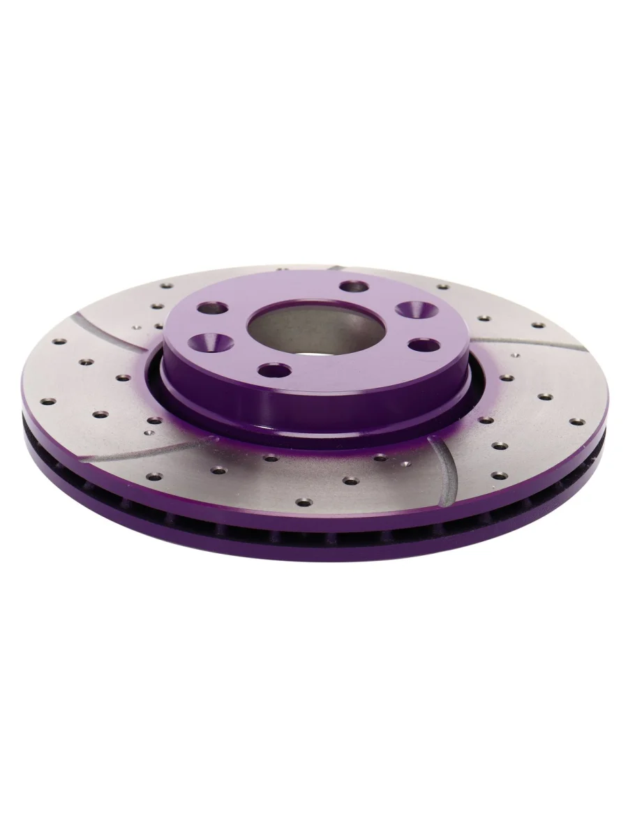 Диск тормозной RENAULT Megane 2 (03-) передний (перфорированный) (1шт.) NIBK  в Керчи Республика Крым