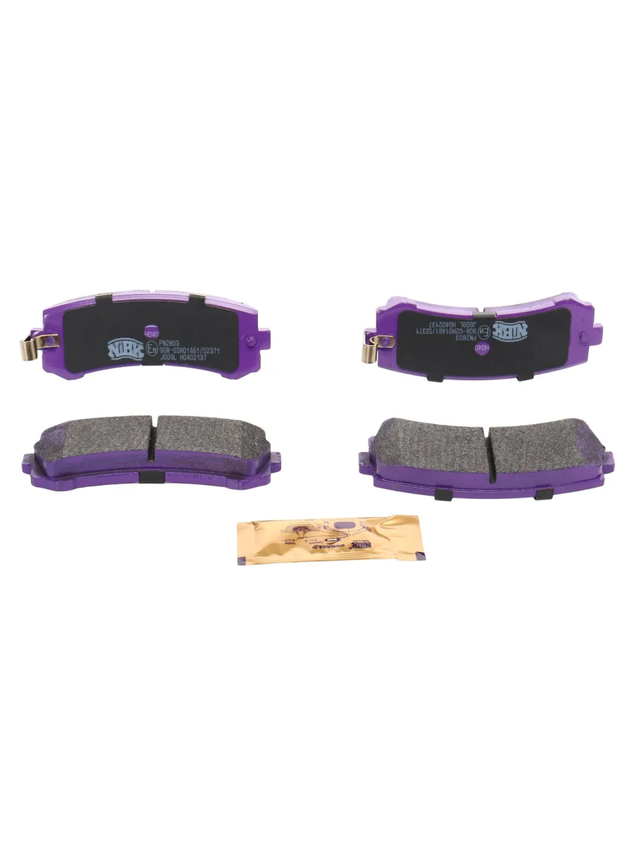 Колодки тормозные NISSAN Patrol (05-10) (2.8 D4.2 D) задние (4шт.) NIBK  в Керчи Республика Крым