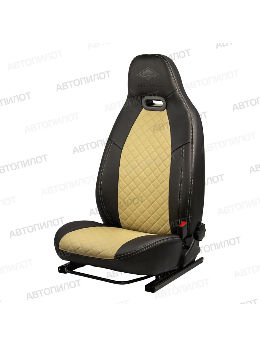 Комплект чехлов сидений (экокожа) Автопилот Литой модуль Haval Jolion рестайлинг (2024-2025) (черный/бежевый)  в Перми Пермском крае