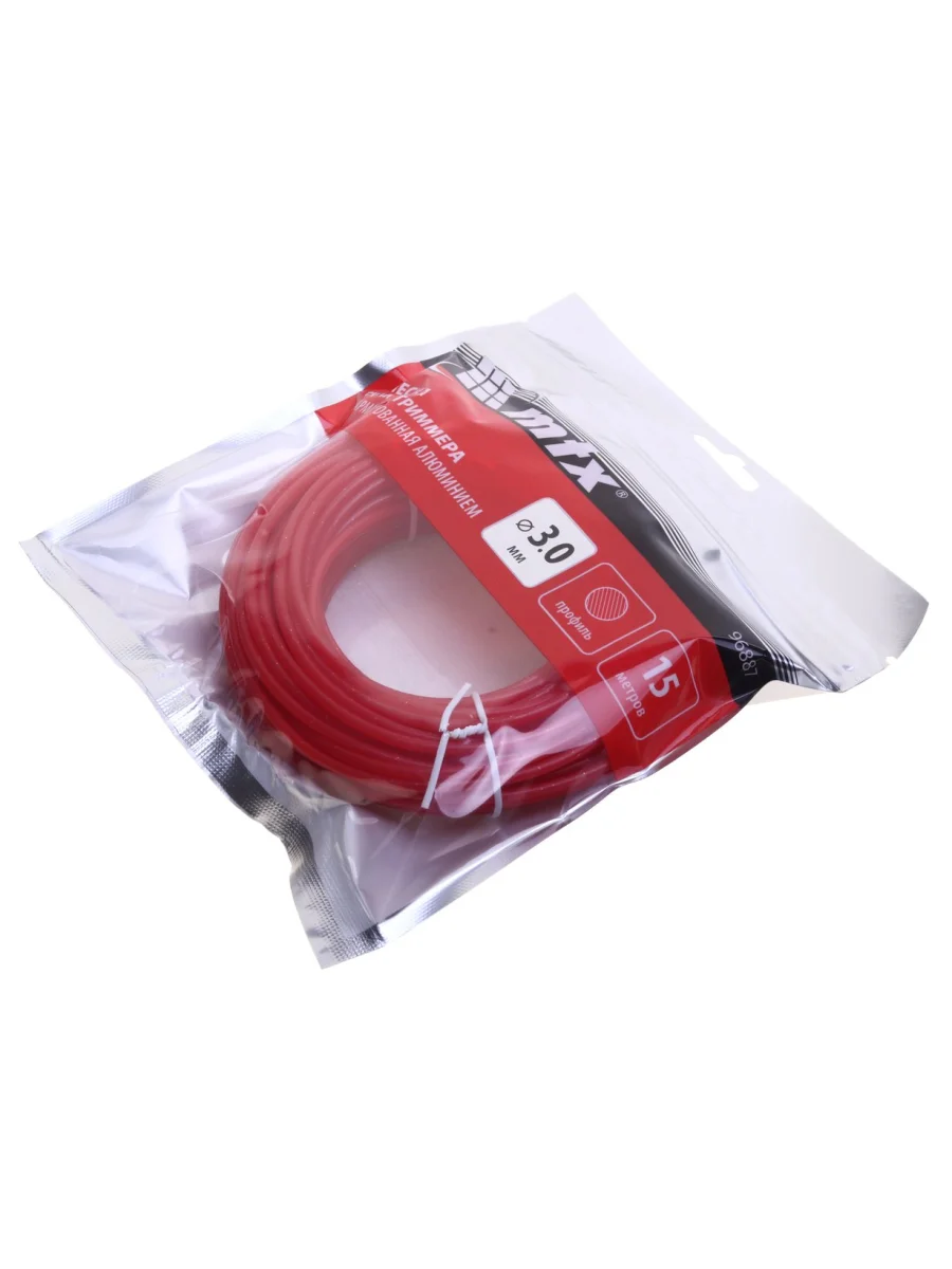 Леска для триммера 3.0мм 15м круг армированная алюминием MTX  в Керчи Республика Крым