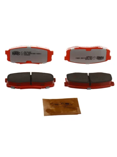 Колодки тормозные TOYOTA Land Cruiser 200 LEXUS LX450 570 (07-) задние (4шт.) NIBK