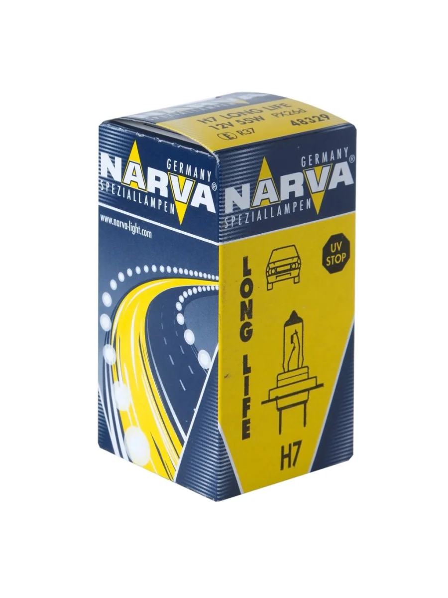 Лампа 12V H7 55W PX26d Long Life NARVA  в Керчи Республика Крым