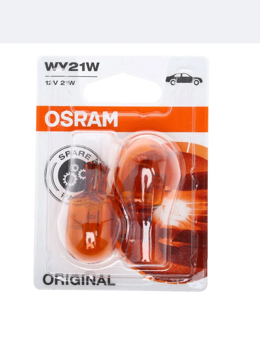 Лампа светодиодная 12V 10XBLI2 WX3x16d блистер (2шт.) Yellow OSRAM  в Керчи Республика Крым