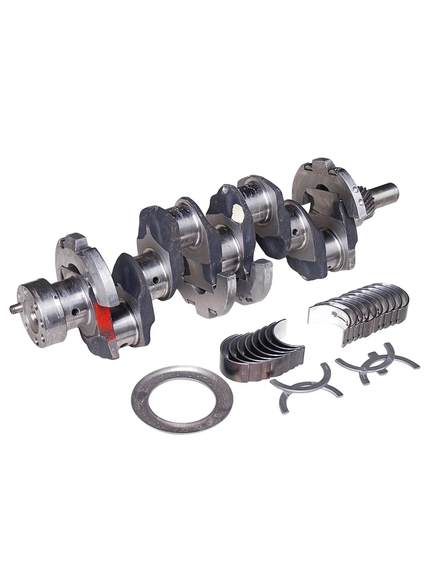 Вал коленчатый ЗИЛ-5301,ПАЗ в сборе с вкладышами в упаковке ,ЕВРО-2,под 2 шпонки (7 отверстий) ММЗ  в Керчи Республика Крым