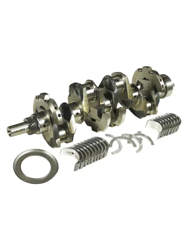 Вал коленчатый ЗИЛ-5301,ПАЗ в сборе с вкладышами в упаковке ,ЕВРО-3,под 3 шпонки (7 отверстий) ММЗ