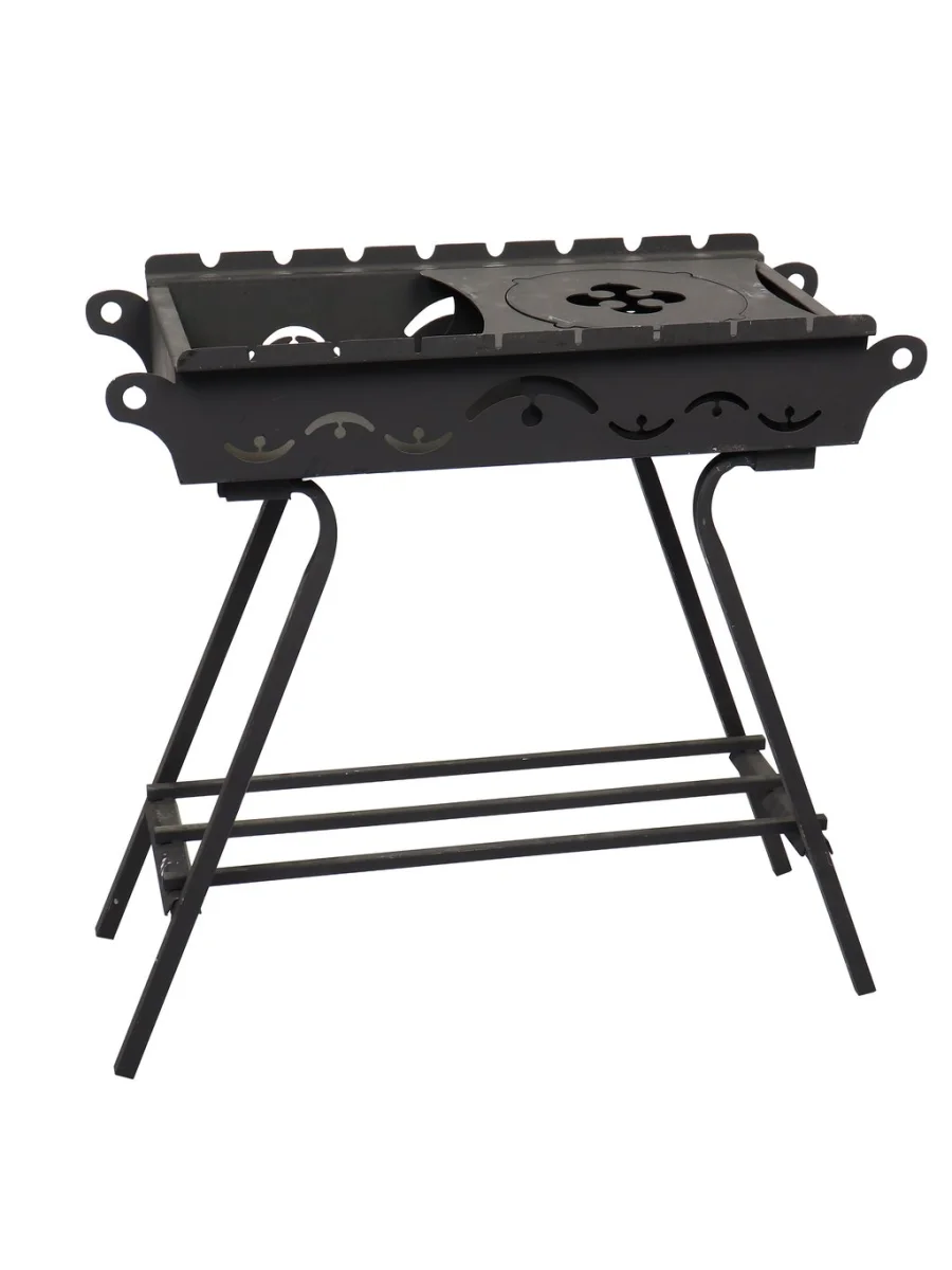 Мангал сварной 800х350х750х2.0мм подставка под казан 10-12л  в Керчи Республика Крым