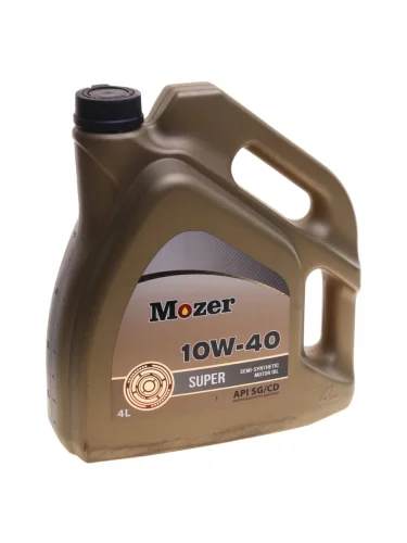 Масло моторное SUPER SGCD 10W40 псинт.4л MOZER