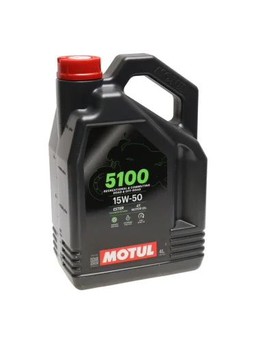 Масло моторное для 4-х тактных двигателей 5100 4T 15W50 синт.4л MOTUL