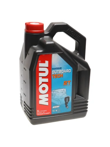 Масло моторное для 2-х тактных двигателей лодок OUTBOARD Tech 2T псинт.5л MOTUL
