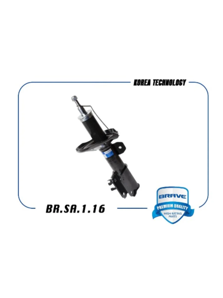 Амортизатор передний LH Brave Chevrolet Lacetti универсал (2002-2013)  в Перми Пермском крае