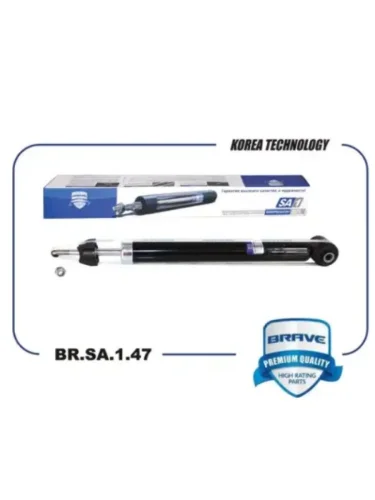 Амортизатор задний левый/правый газовый BRAVE Hyundai Solaris HCR седан дорестайлинг (2017-2020)