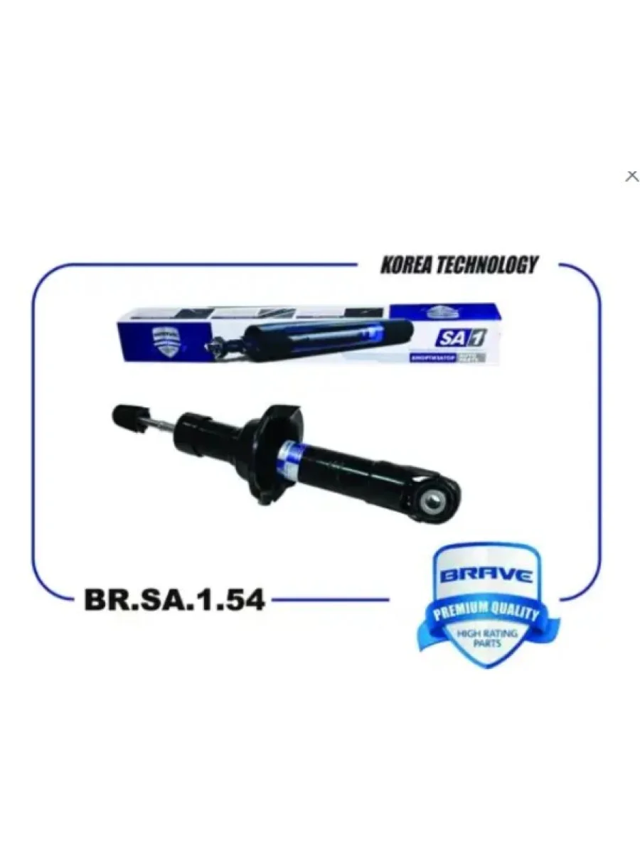 Амортизатор задний левый/правый BRAVE Renault Logan 1 рестайлинг (2010-2016)  с доставкой в г. Пермь