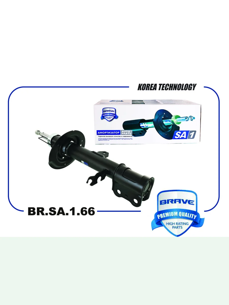  Амортизатор передний LH Brave Chery Tiggo 8 1 T18 рестайлинг (2019-2023)  в Самаре Самарской области