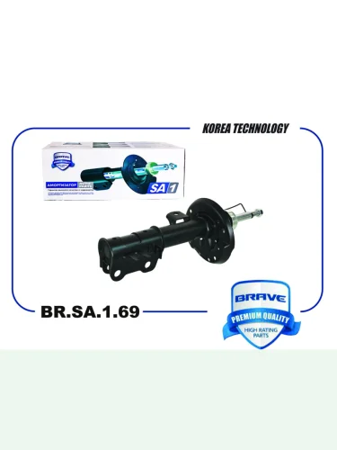 Амортизатор передний LH Brave Chevrolet Aveo T300 хэтчбек (2011-2015)