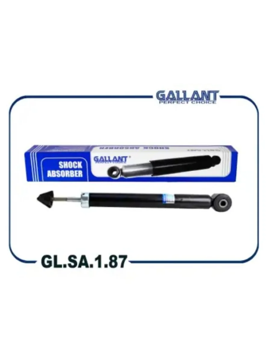 Амортизатор задний левый/правый газо-масляный (без отбойника) Gallant Renault Logan 1 дорестайлинг (2004-2010)  в Перми Пермском крае